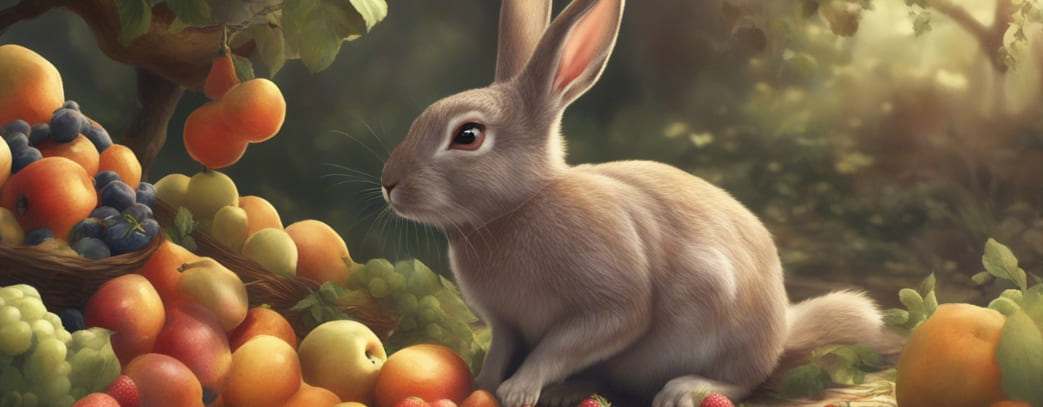 Frutas recomendadas para conejos